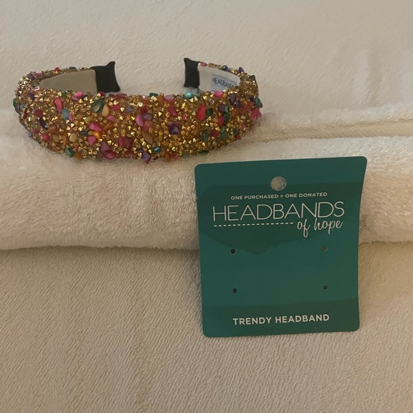 Headbands of Hope Gold/Multi Sparkle Headband - Picture 6 of 8